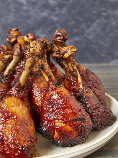 Garlic Honey Butter Chicken Lollipops (Drumsticks)